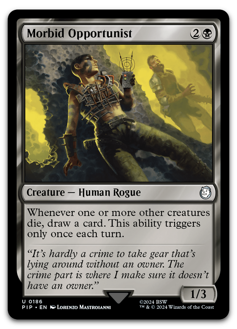 Morbid Opportunist (Universes Beyond: Fallout)