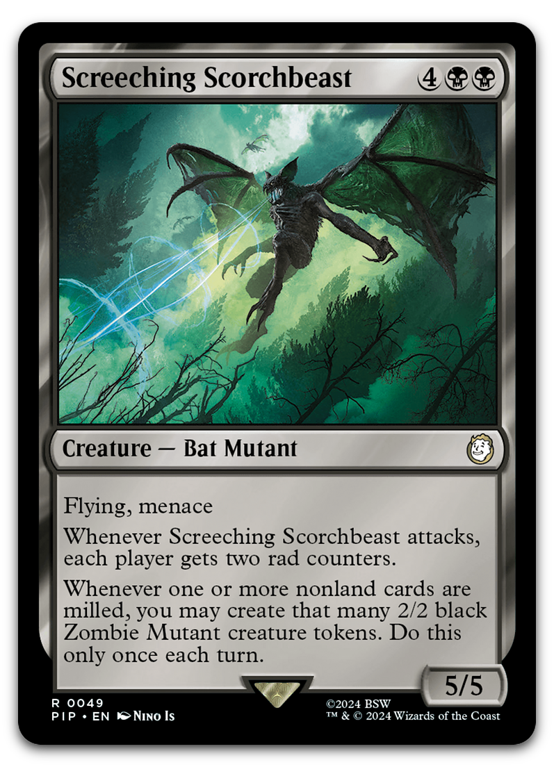 Screeching Scorchbeast (Universes Beyond: Fallout)