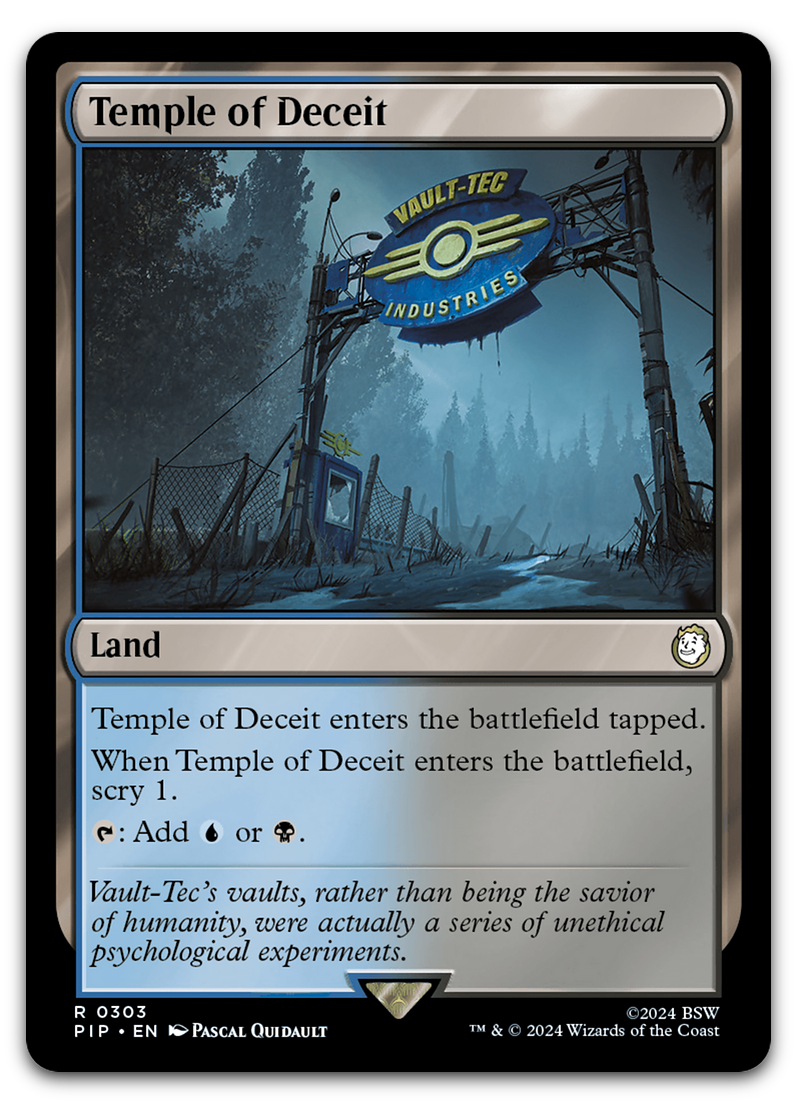 Temple of Deceit (Universes Beyond: Fallout)