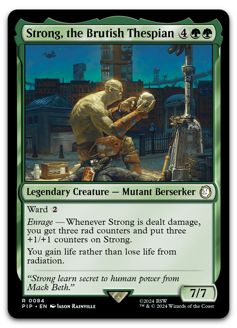 Strong, the Brutish Thespian (Universes Beyond: Fallout)