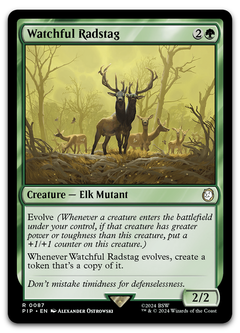 Watchful Radstag (Universes Beyond: Fallout)