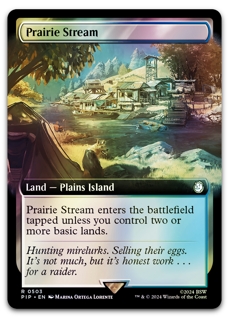 Prairie Stream (Extended Art) (Universes Beyond: Fallout)