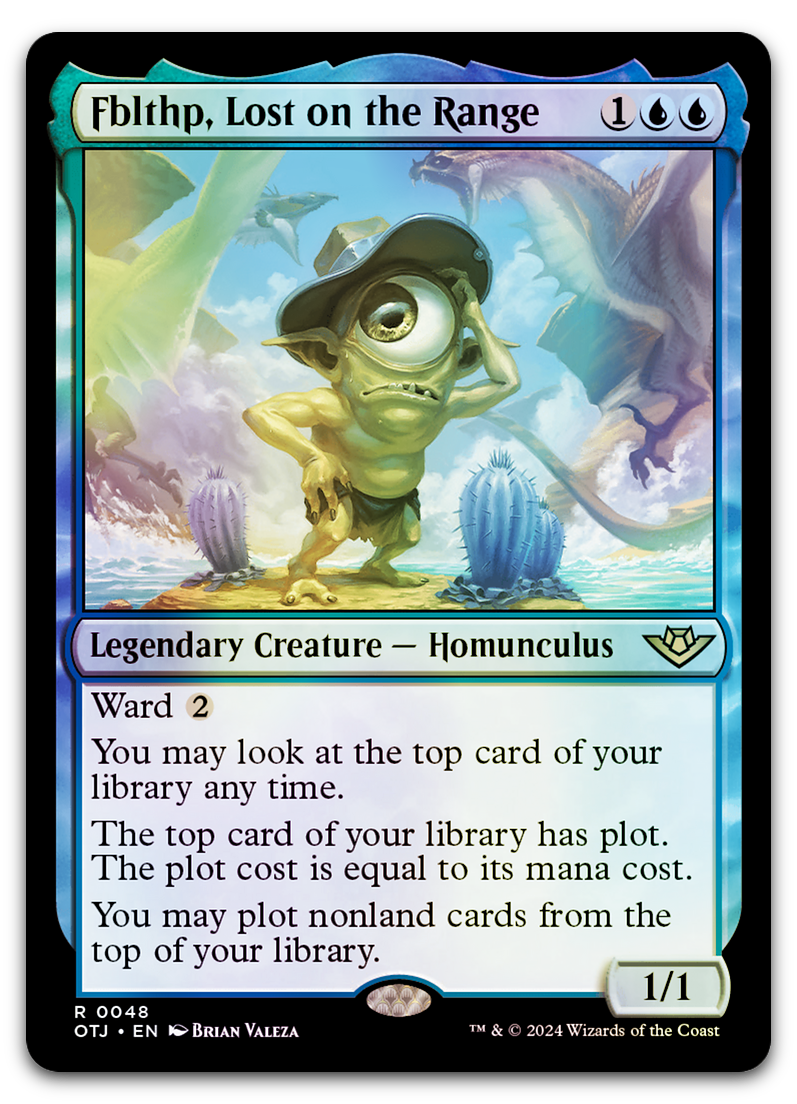 Fblthp, Lost on the Range (Outlaws of Thunder Junction)