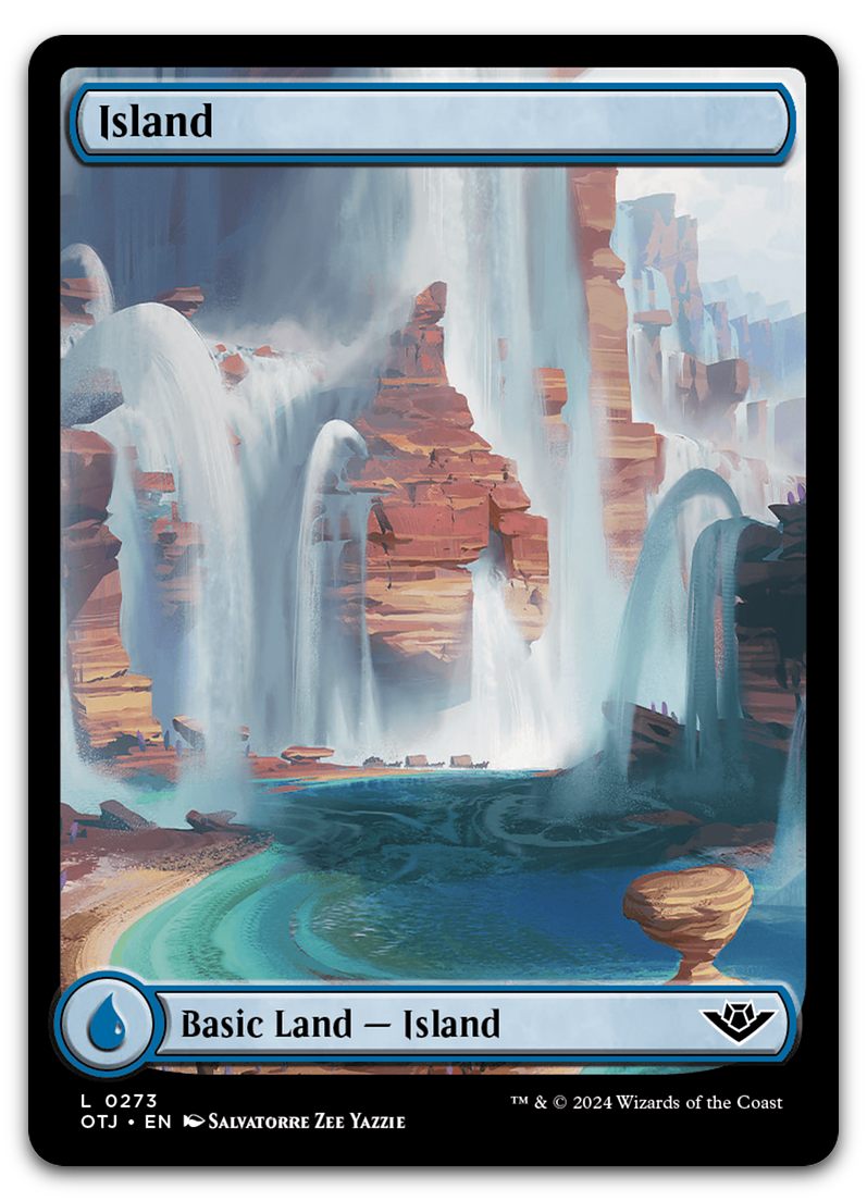 Island (0273) (Outlaws of Thunder Junction)