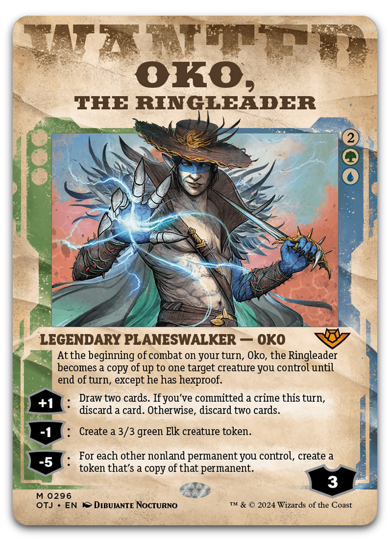 Oko, the Ringleader (Showcase) (Outlaws of Thunder Junction)