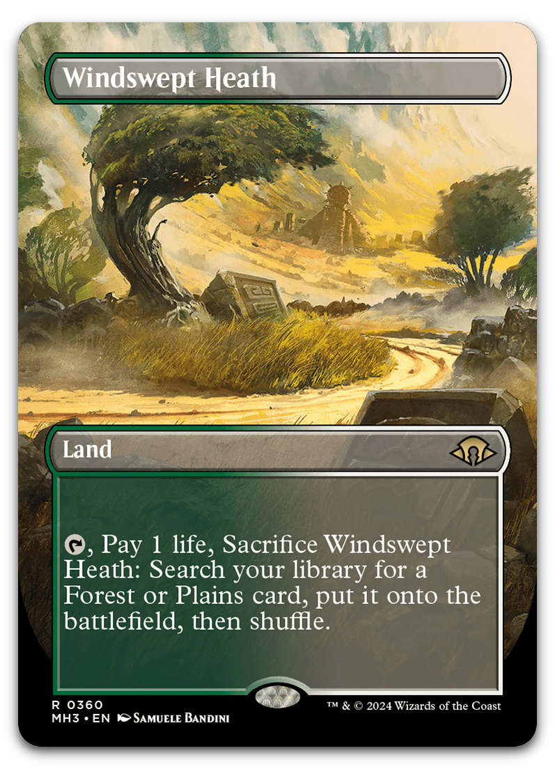 Windswept Heath (Borderless) (Modern Horizons 3)