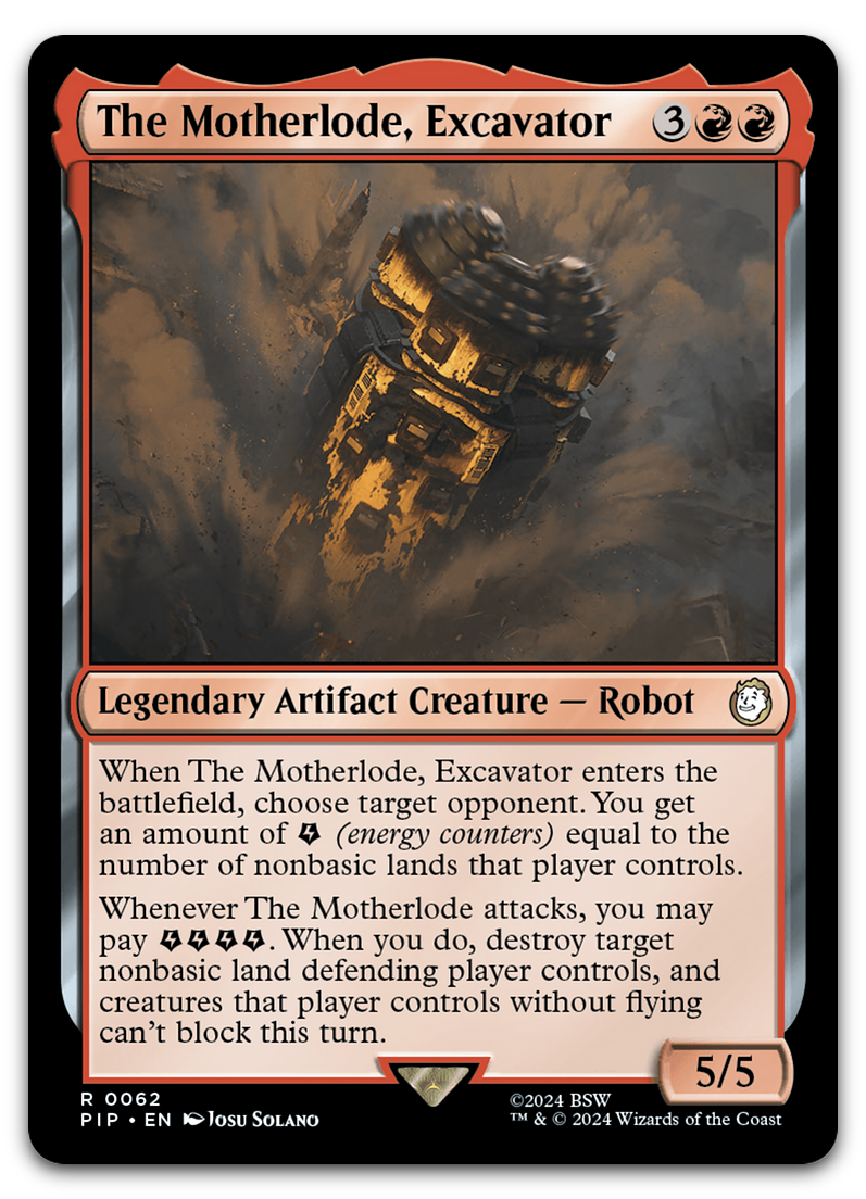 The Motherlode, Excavator (Universes Beyond: Fallout)