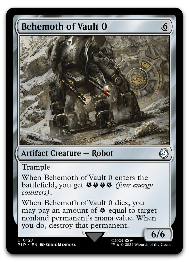 Behemoth of Vault 0 (Universes Beyond: Fallout)