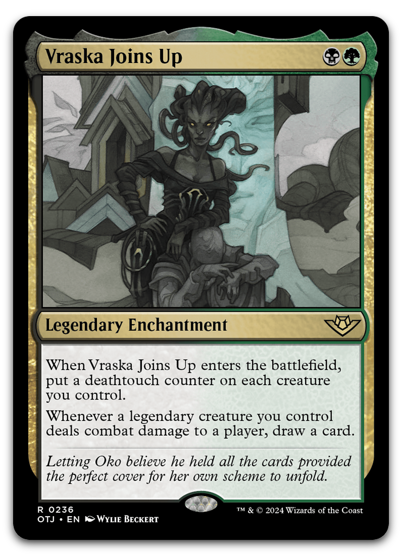 Vraska Joins Up (Outlaws of Thunder Junction)