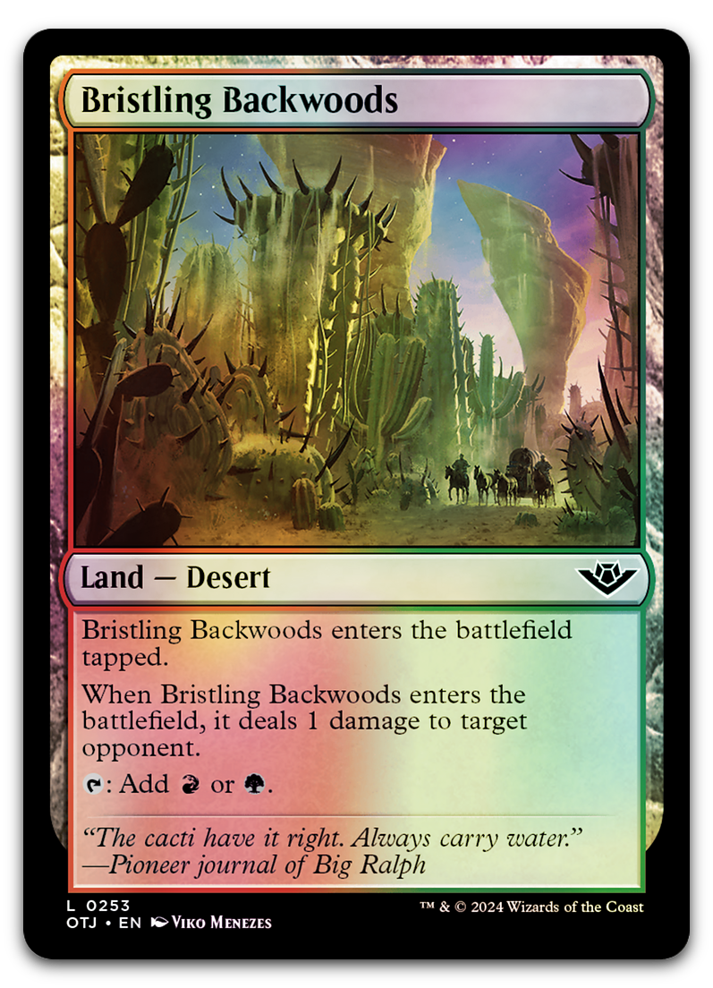 Bristling Backwoods (Outlaws of Thunder Junction)