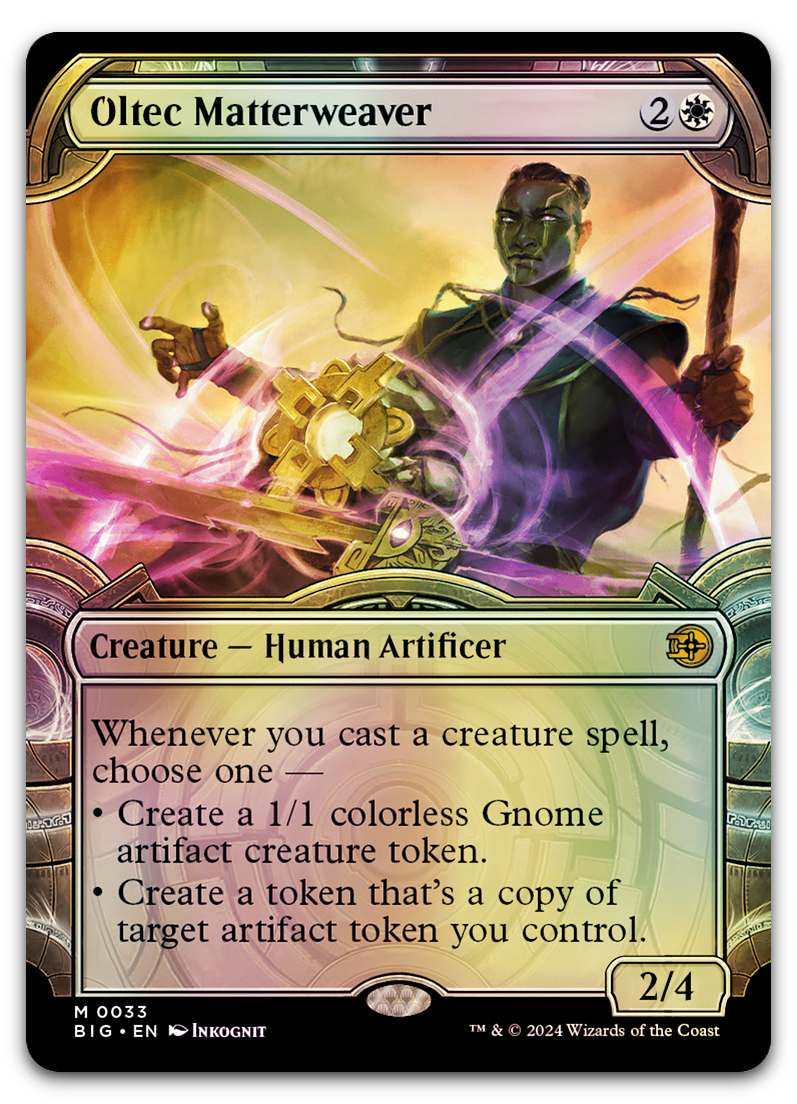 Oltec Matterweaver (Showcase) (Outlaws of Thunder Junction: The Big Score)