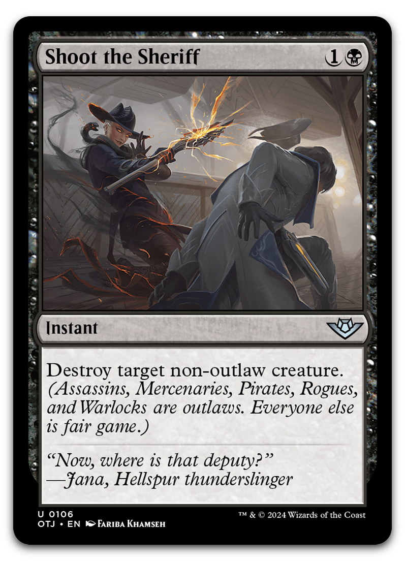 Shoot the Sheriff (Outlaws of Thunder Junction)