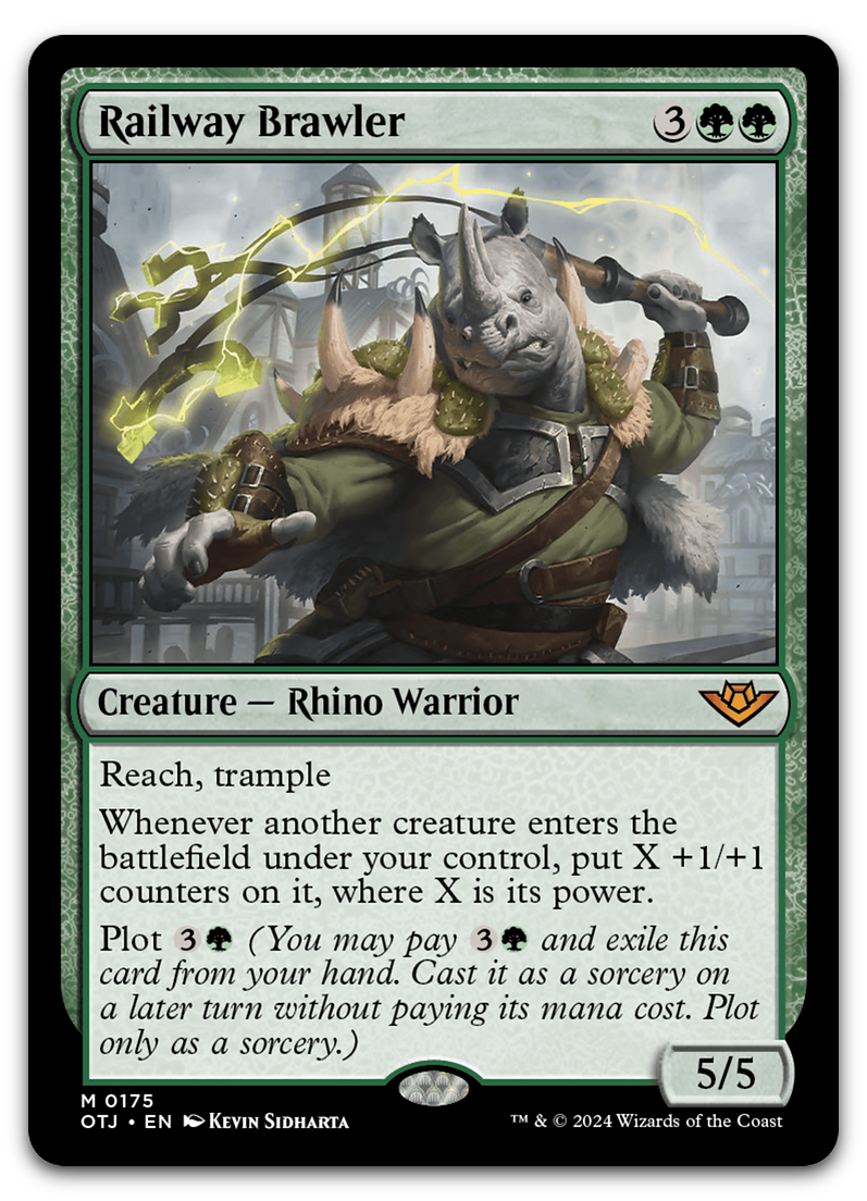 Railway Brawler (Outlaws of Thunder Junction)