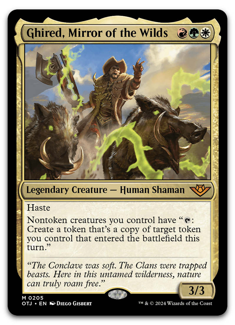 Ghired, Mirror of the Wilds (Outlaws of Thunder Junction)