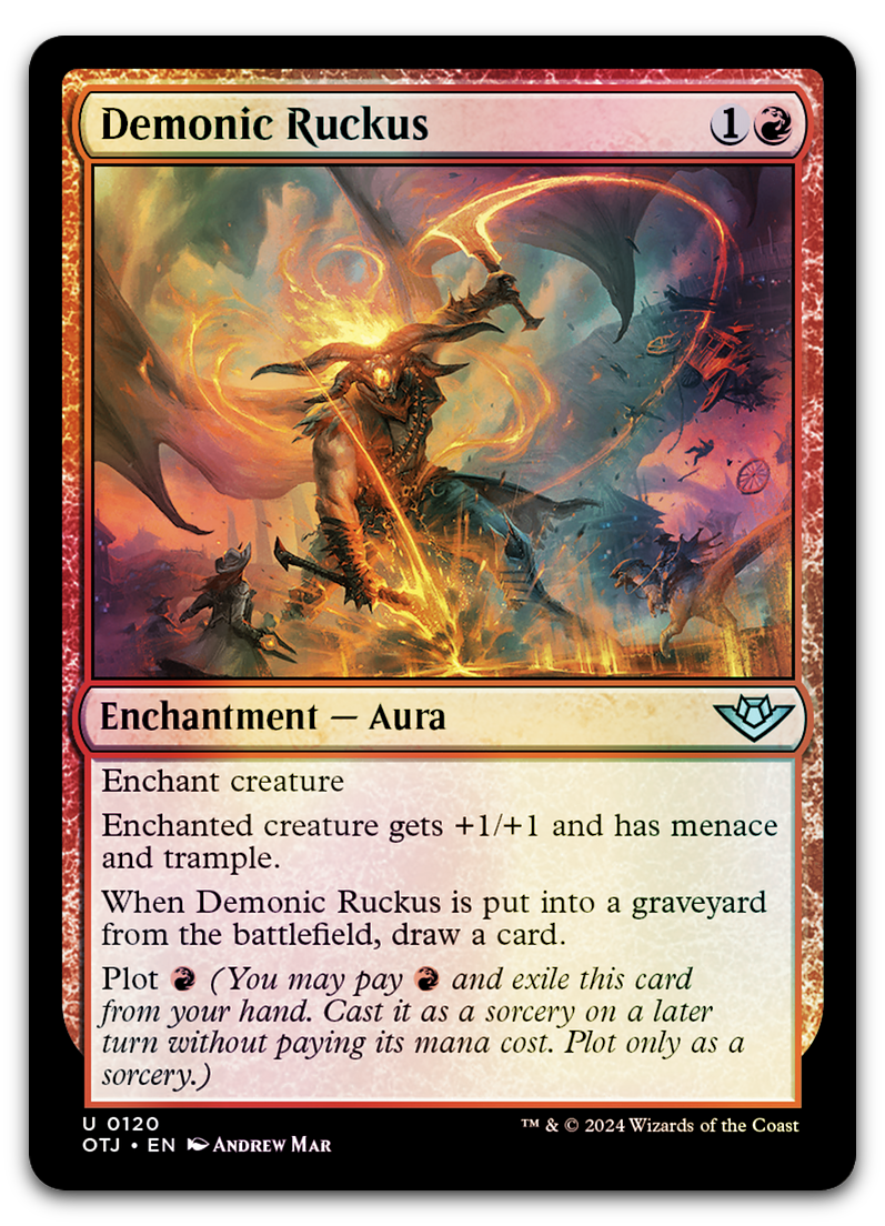 Demonic Ruckus (Outlaws of Thunder Junction)