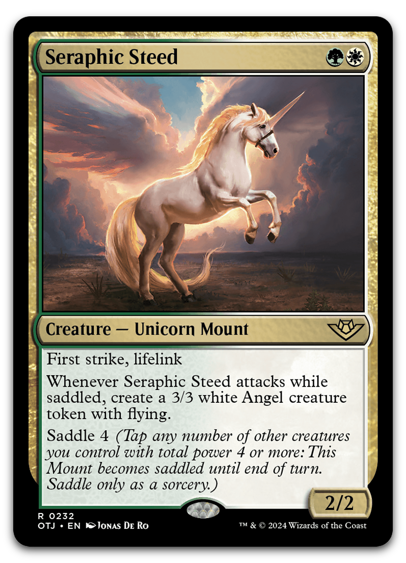 Seraphic Steed (Outlaws of Thunder Junction)