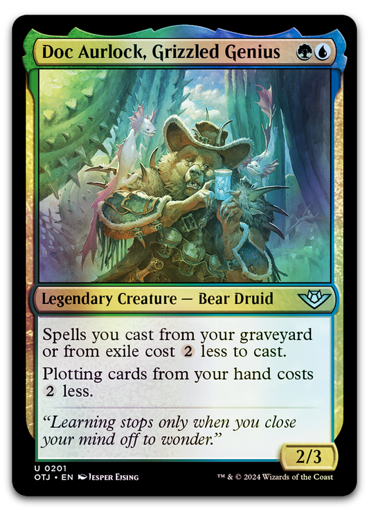 Doc Aurlock, Grizzled Genius (Outlaws of Thunder Junction)