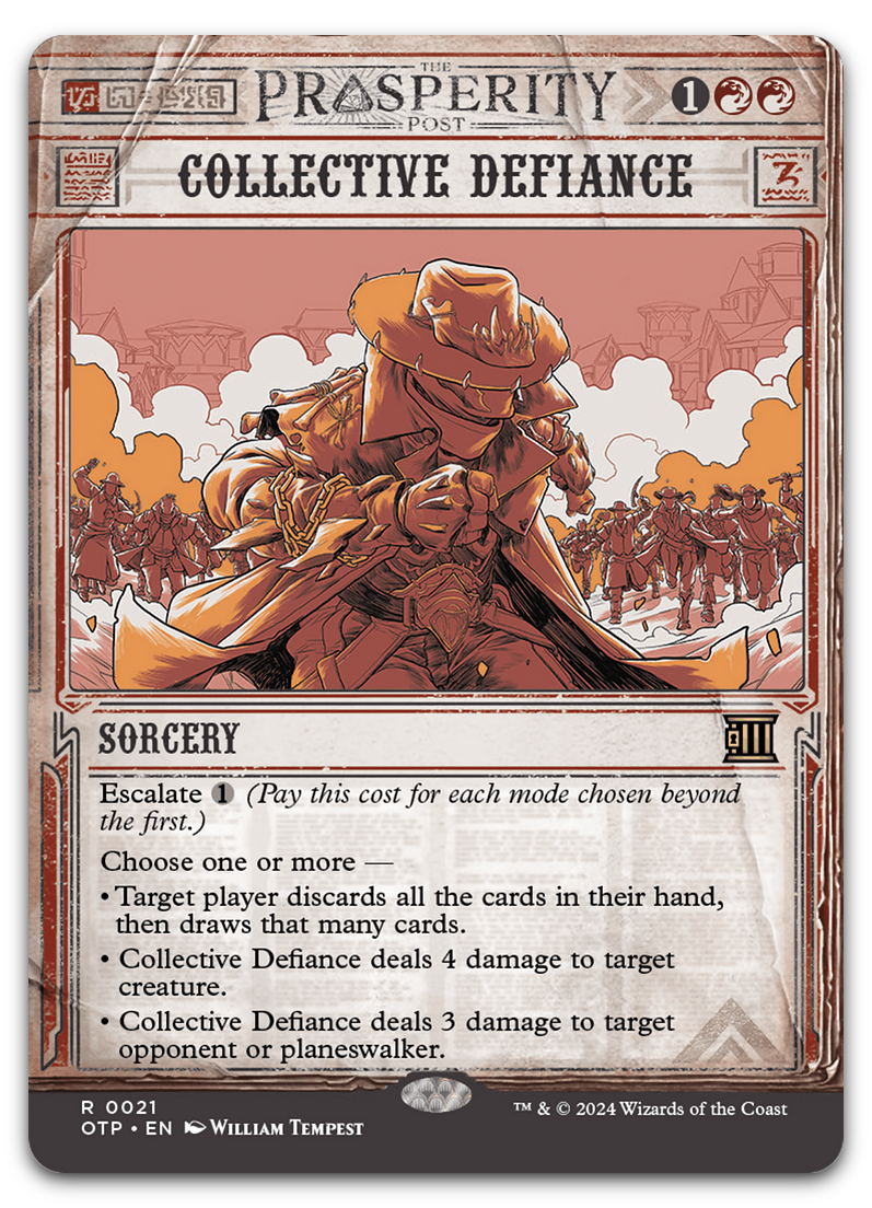 Collective Defiance (Outlaws of Thunder Junction: Breaking News)