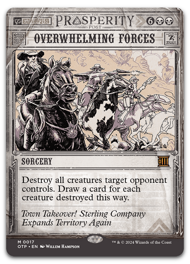 Overwhelming Forces (Outlaws of Thunder Junction: Breaking News)