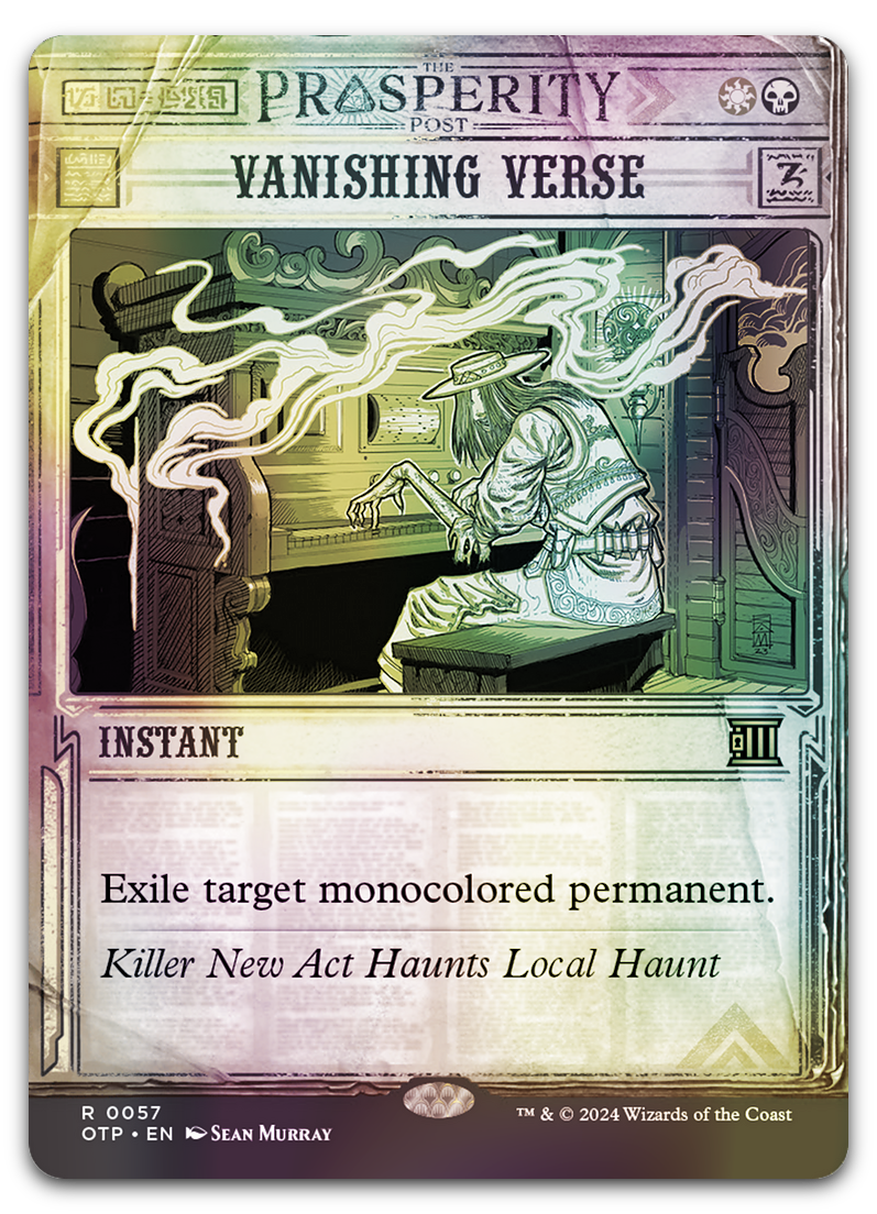 Vanishing Verse (Outlaws of Thunder Junction: Breaking News)