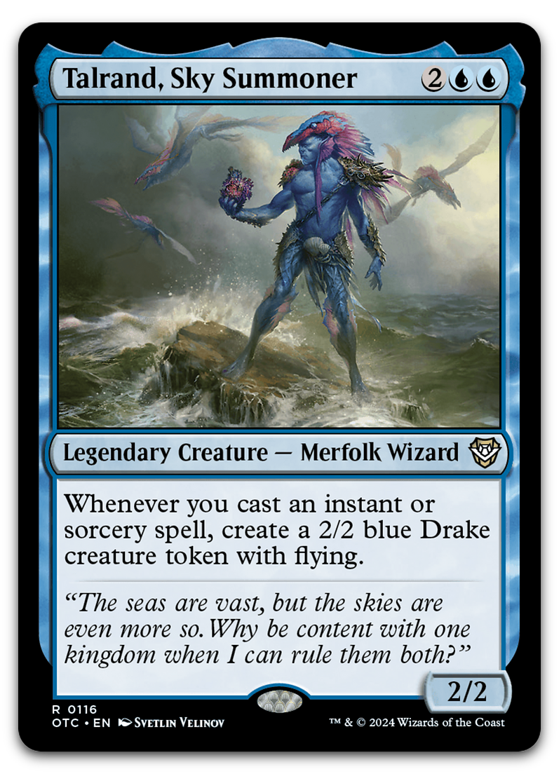 Talrand, Sky Summoner (Commander: Outlaws of Thunder Junction)