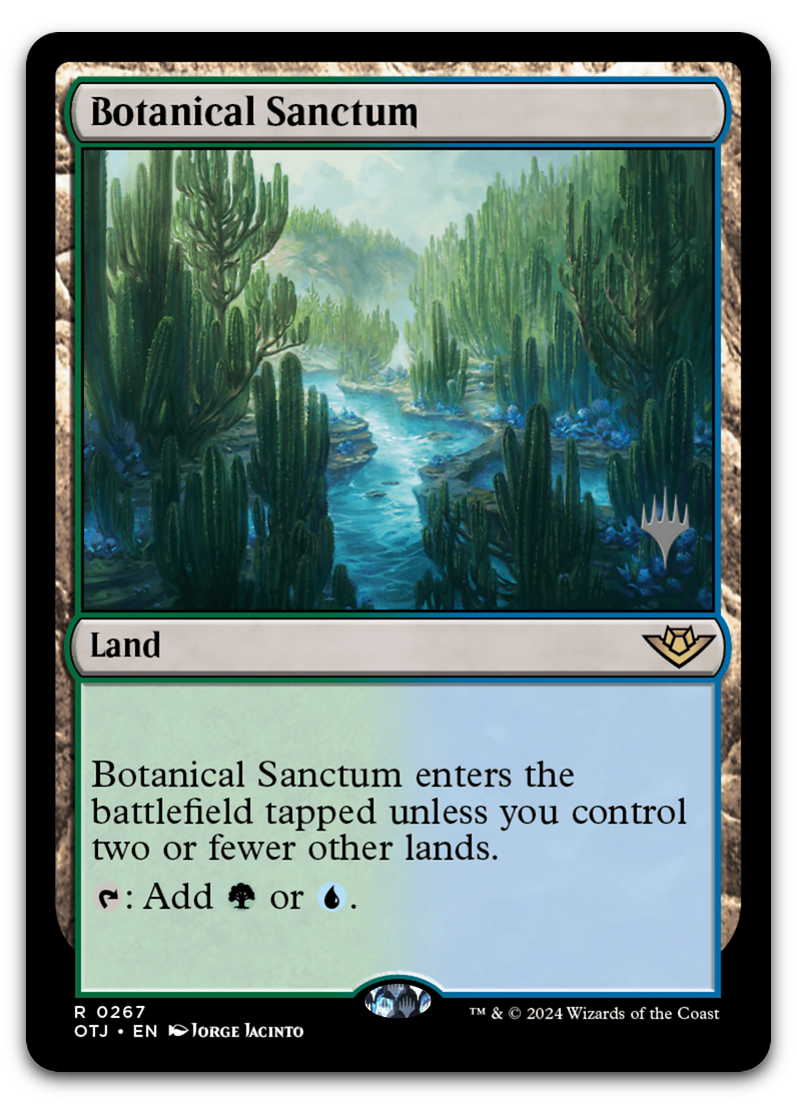 Botanical Sanctum (Promo Pack: Outlaws of Thunder Junction)