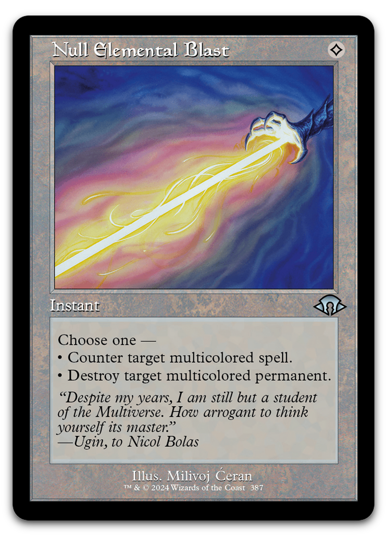 Null Elemental Blast (Retro Frame) (Modern Horizons 3)