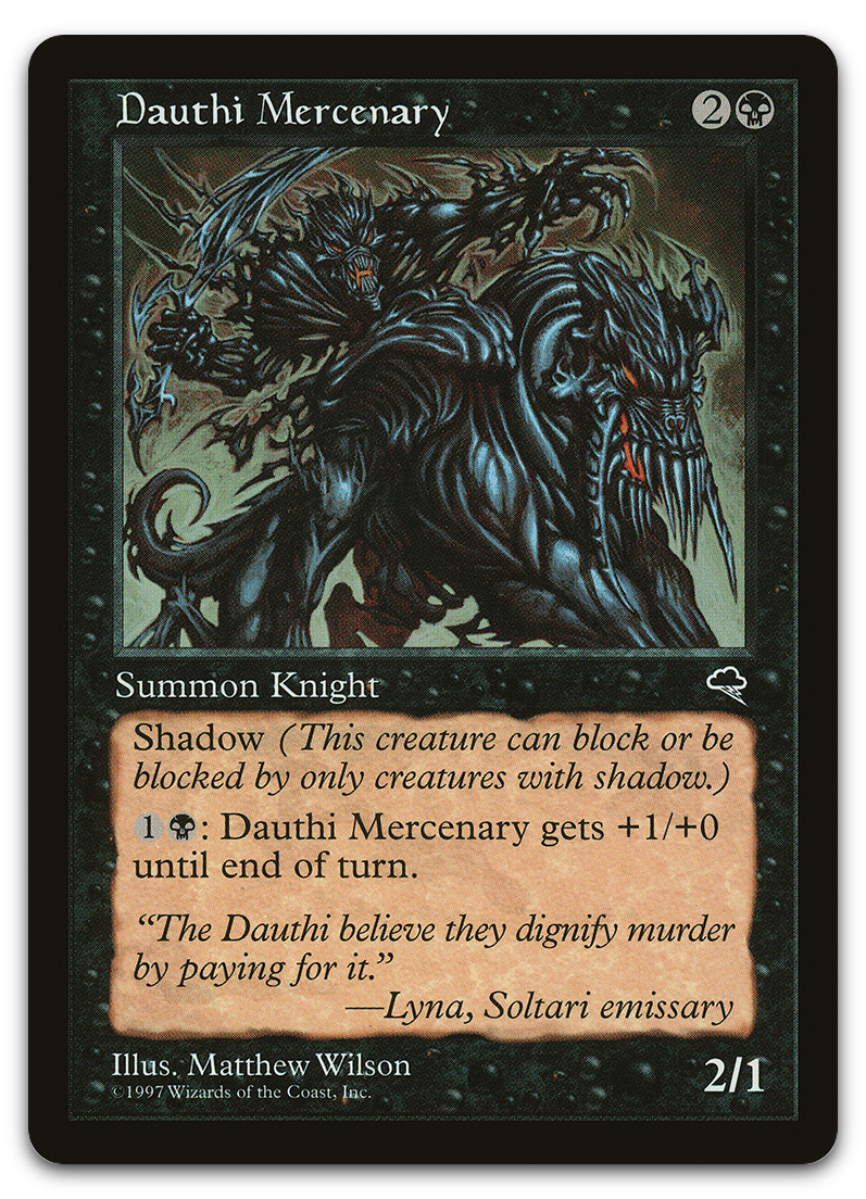 Dauthi Mercenary (Tempest)