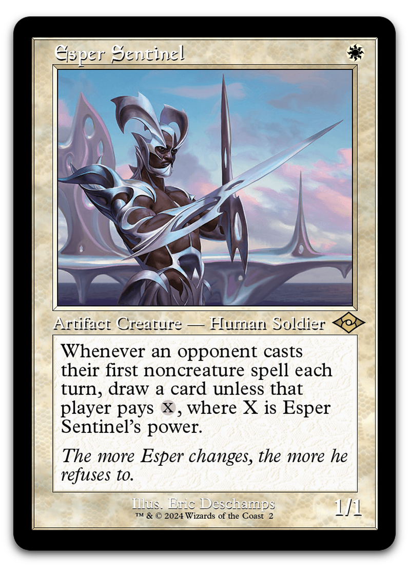 Esper Sentinel (Retro Frame) (Modern Horizons 2)