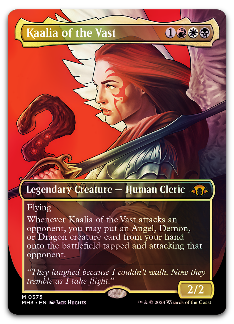 Kaalia of the Vast (Borderless) (0375) (Modern Horizons 3)