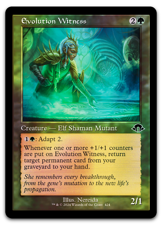 Evolution Witness (Retro Frame) (Modern Horizons 3)