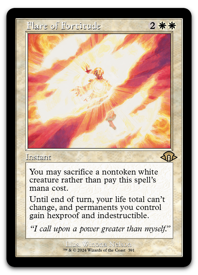Flare of Fortitude (Retro Frame) (Modern Horizons 3)