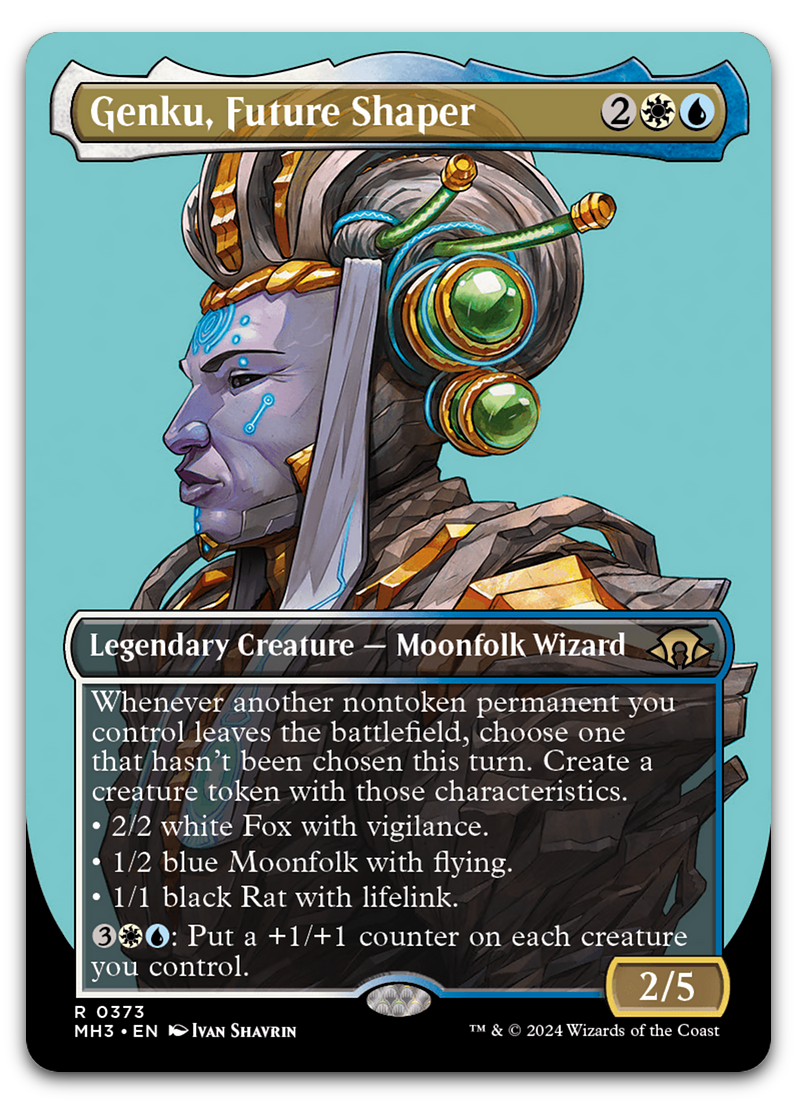 Genku, Future Shaper (Borderless) (Modern Horizons 3)
