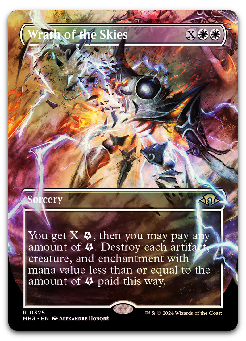 Wrath of the Skies (Borderless) (Modern Horizons 3)