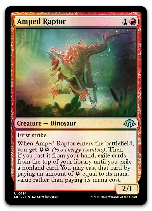Amped Raptor (Modern Horizons 3)