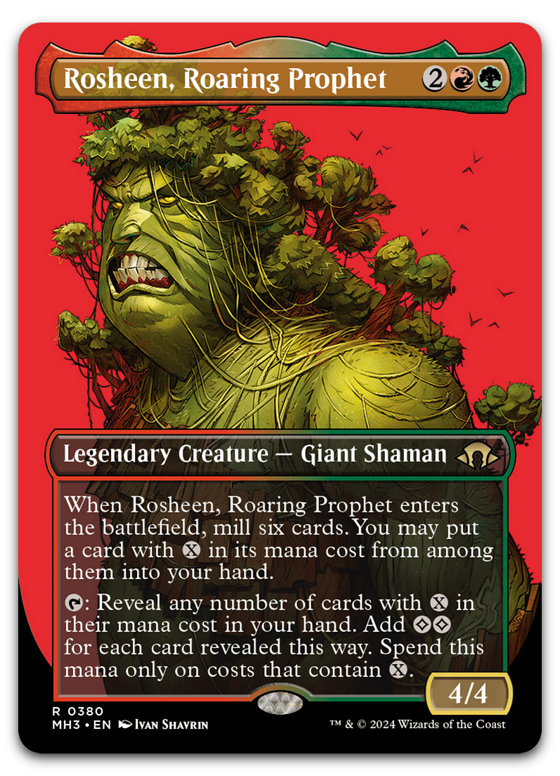 Rosheen, Roaring Prophet (Borderless) (Modern Horizons 3)