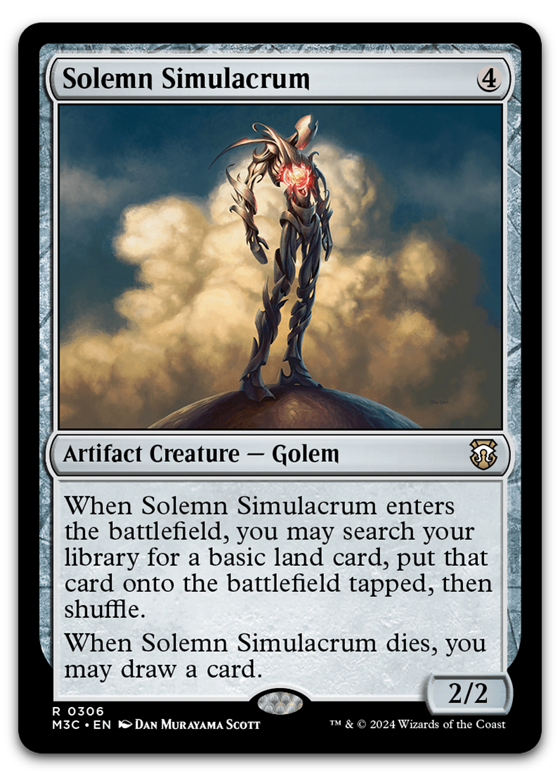 Solemn Simulacrum (Commander: Modern Horizons 3)