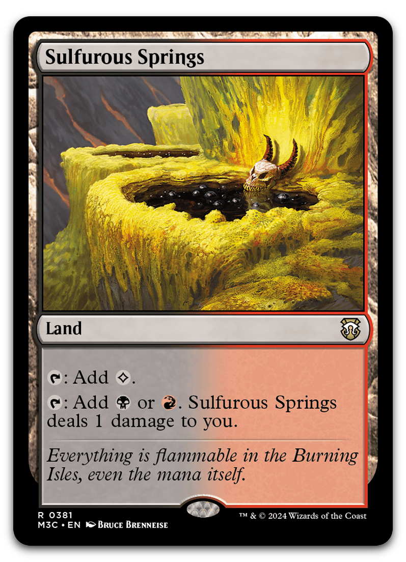 Sulfurous Springs (Commander: Modern Horizons 3)