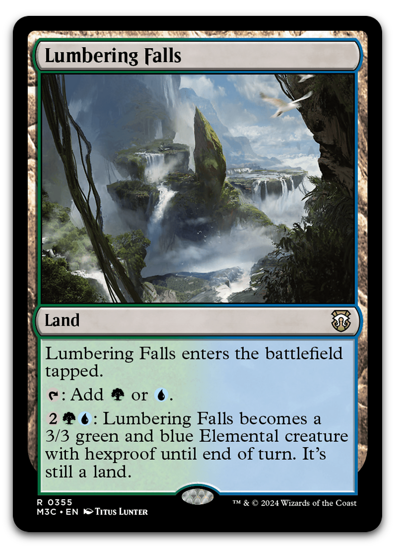 Lumbering Falls (Commander: Modern Horizons 3)