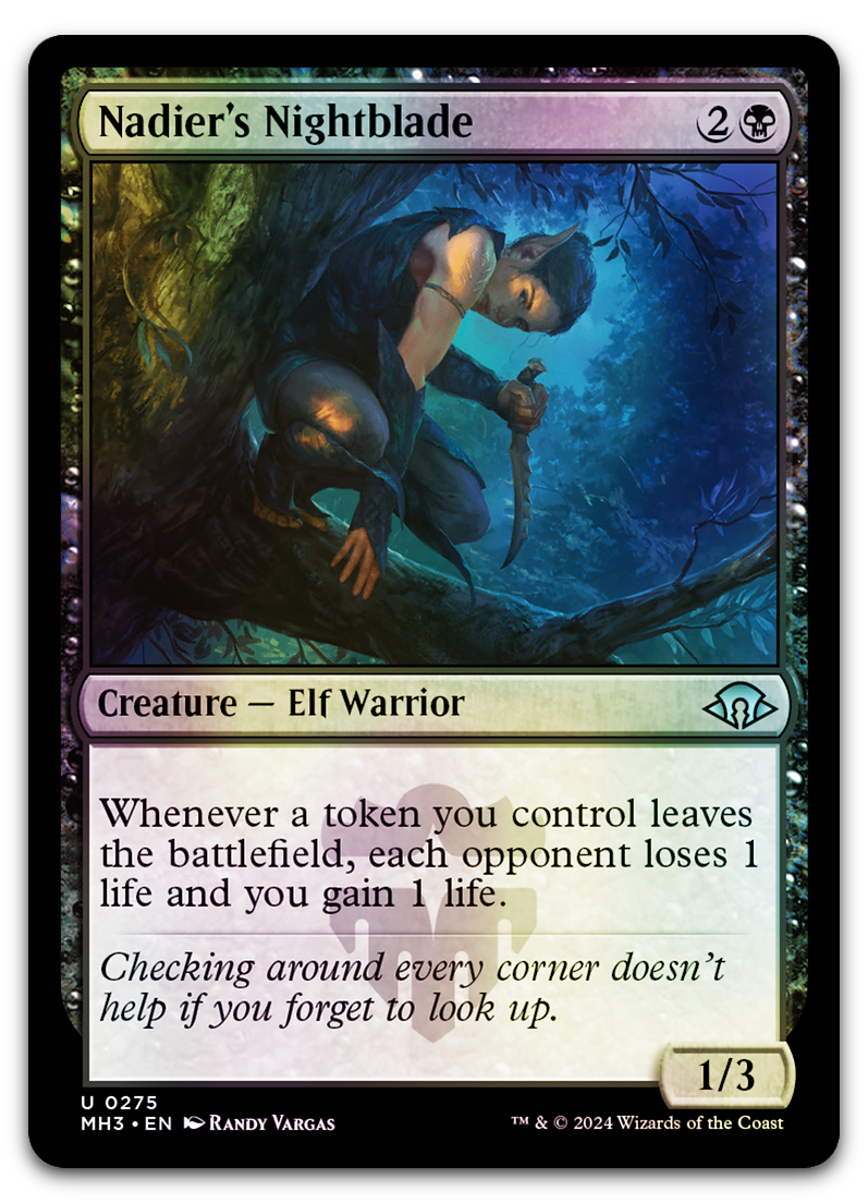 Nadier's Nightblade (Modern Horizons 3)