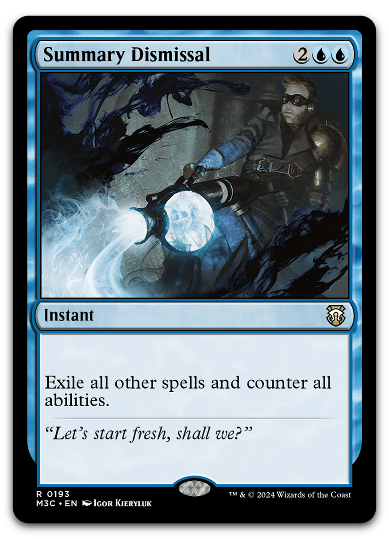 Summary Dismissal (Commander: Modern Horizons 3)