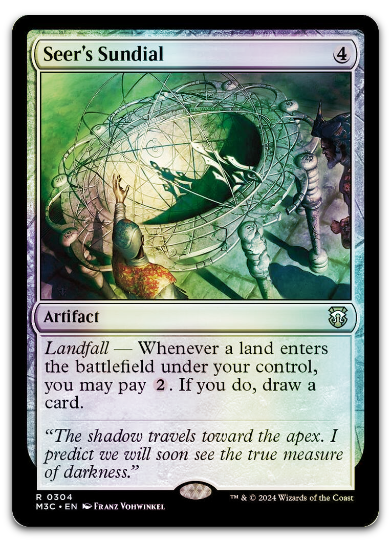 Seer's Sundial (Ripple Foil) (Commander: Modern Horizons 3)