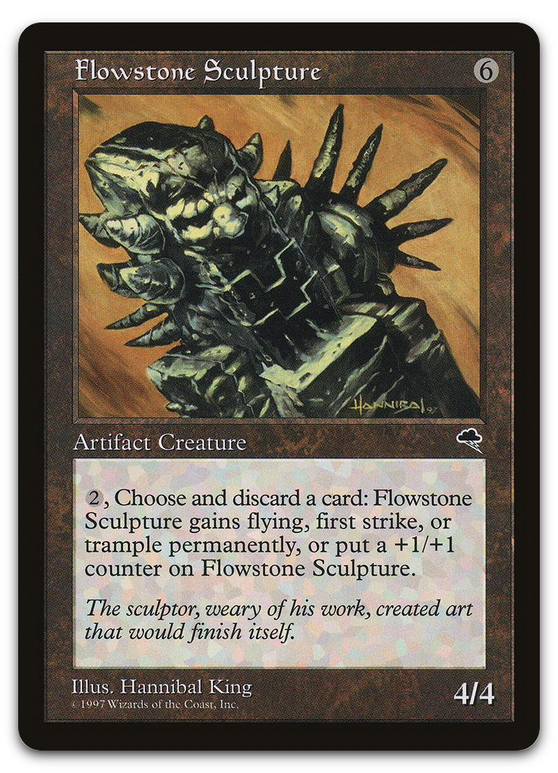 Flowstone Sculpture (Tempest)