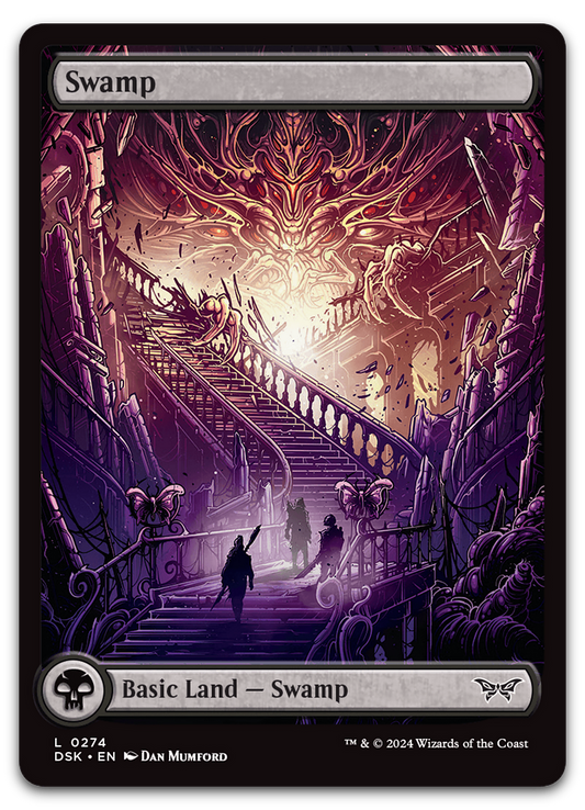 Swamp (0274) - Full Art (Duskmourn: House of Horror)
