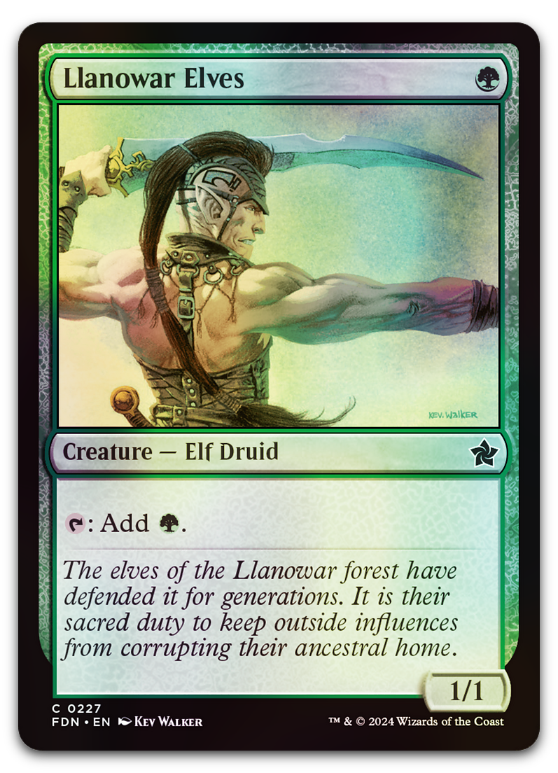Llanowar Elves (Foundations)