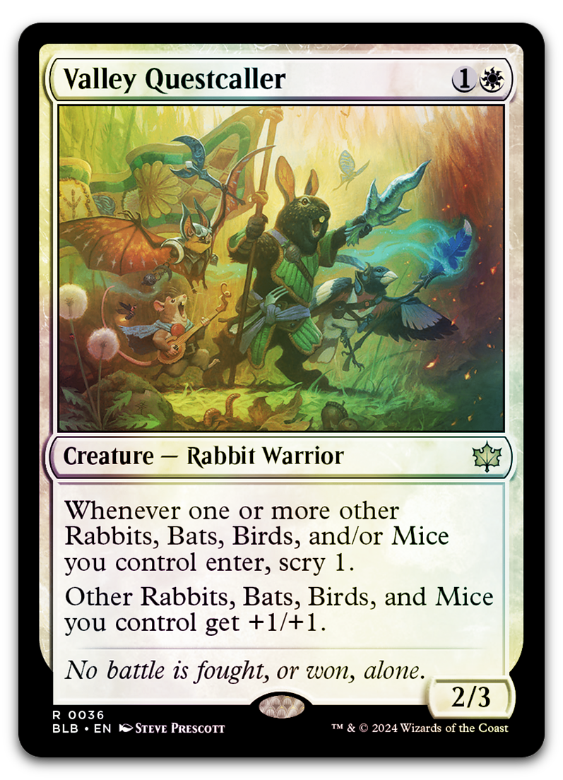 Valley Questcaller (Bloomburrow)