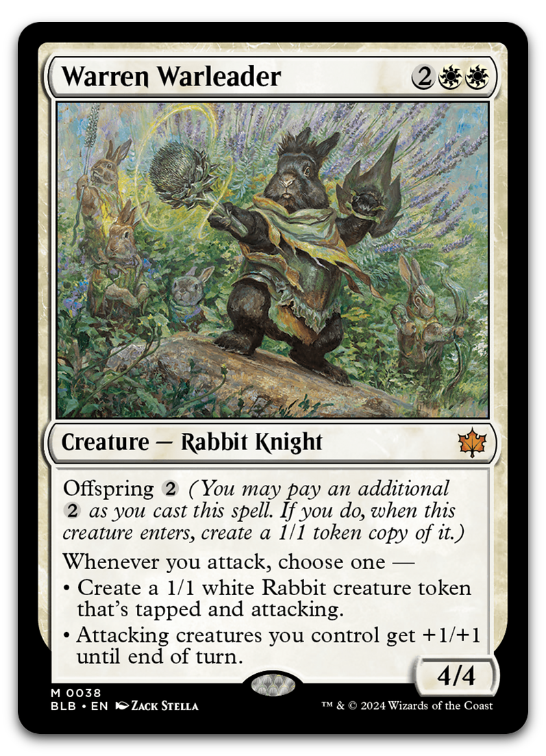 Warren Warleader (Bloomburrow)