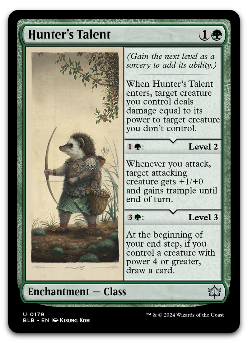 Hunter's Talent (Bloomburrow)