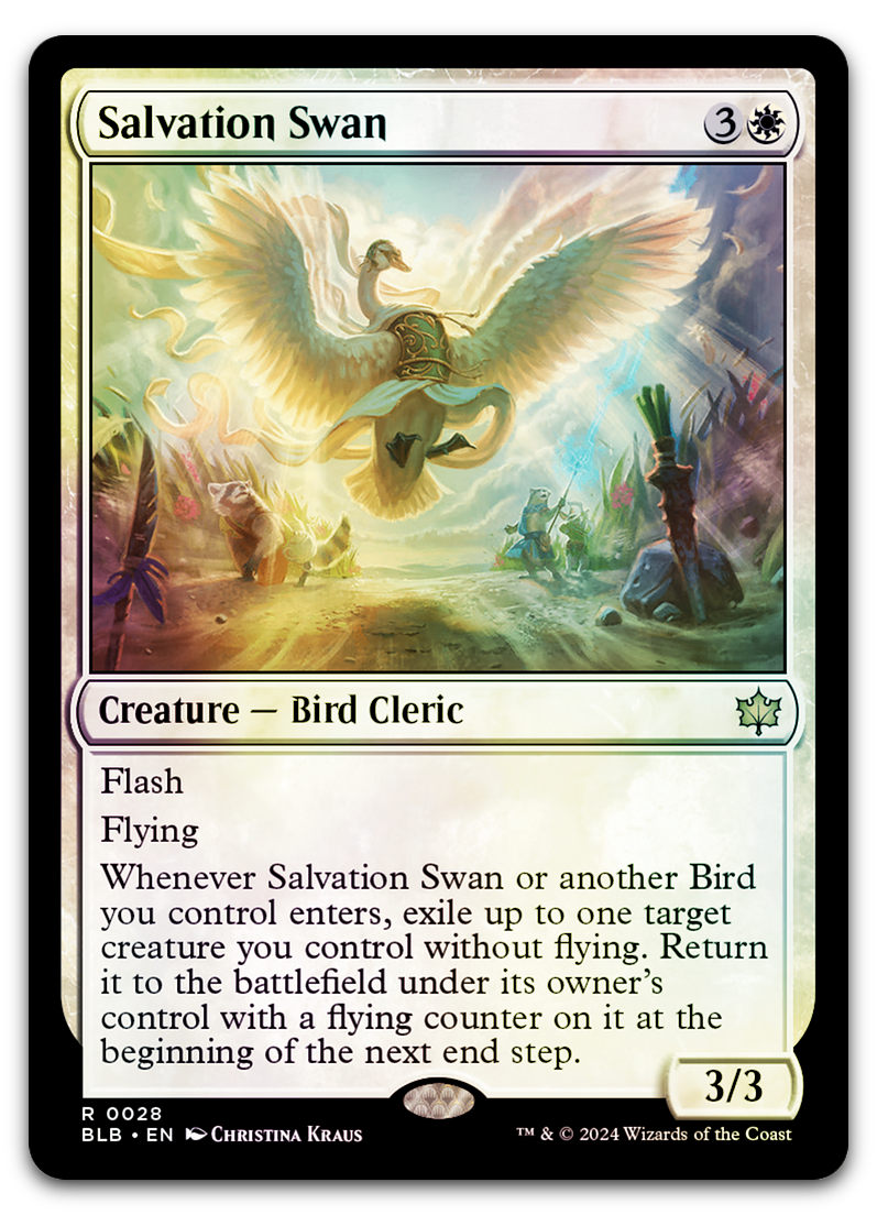 Salvation Swan (Bloomburrow)