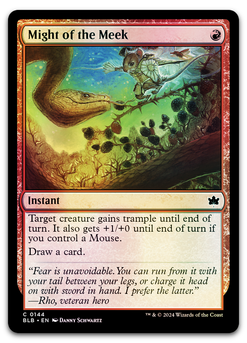 Might of the Meek (Bloomburrow)